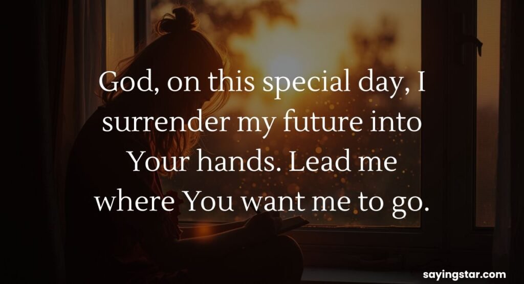 My Birthday Prayer To God