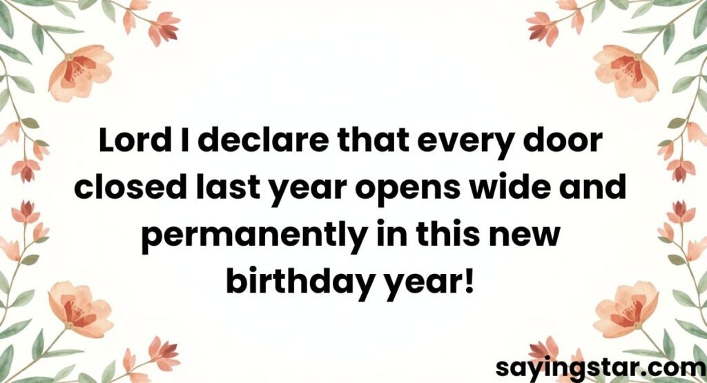 Powerful Prophetic Birthday Prayers for Blessings
