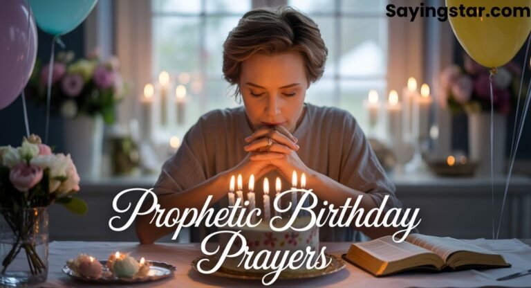 180+ Powerful Prophetic Birthday Prayers to Speak God’s Blessings, Favor, and Breakthrough