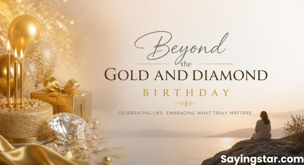 The Transition: Beyond the Gold and Diamond Birthday