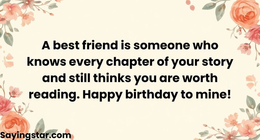 Touching Birthday Quotes for Best Friend Girl