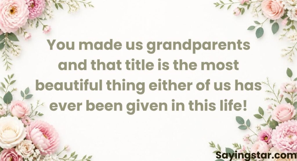 Wishes from Grandparents for 1st Birthday