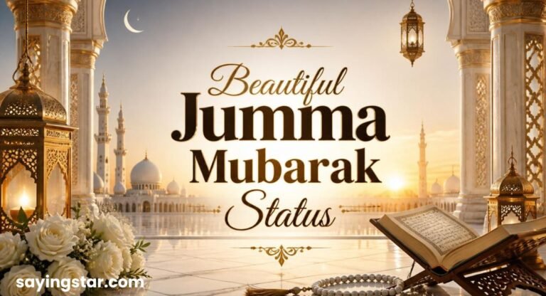 145+ Beautiful Jumma Mubarak Status, Images, Quotes, Duas & Wishes