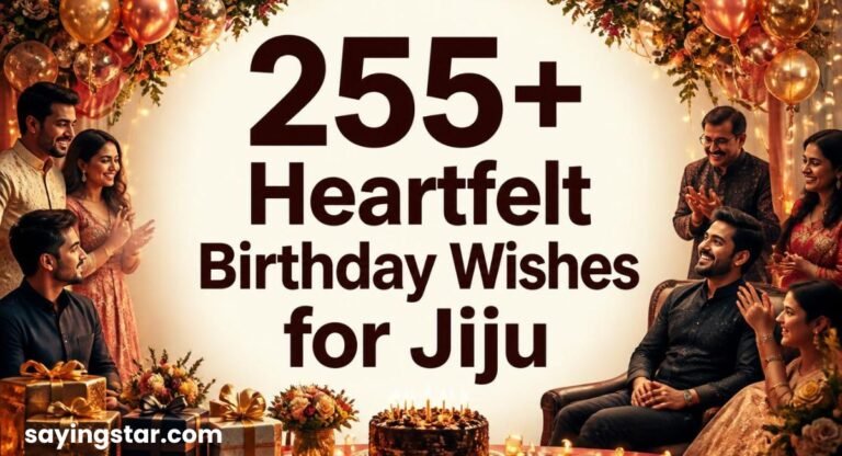 255+ Heartfelt Birthday Wishes for Jiju 