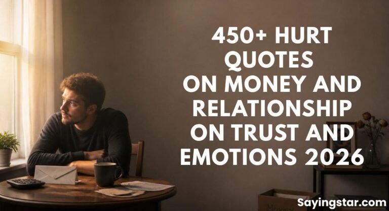 450+ Hurt Quotes On Money And Relationship on Trust and Emotions 2026