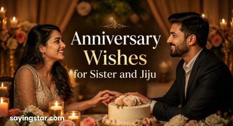 600+ Sweet One-Line Anniversary Wishes for Sister and Jiju (2026)