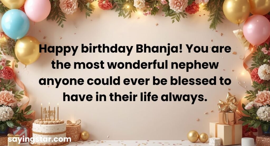 Best Birthday Wishes for Bhanja