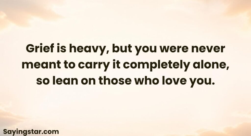 Comforting Words for Grieving Heart