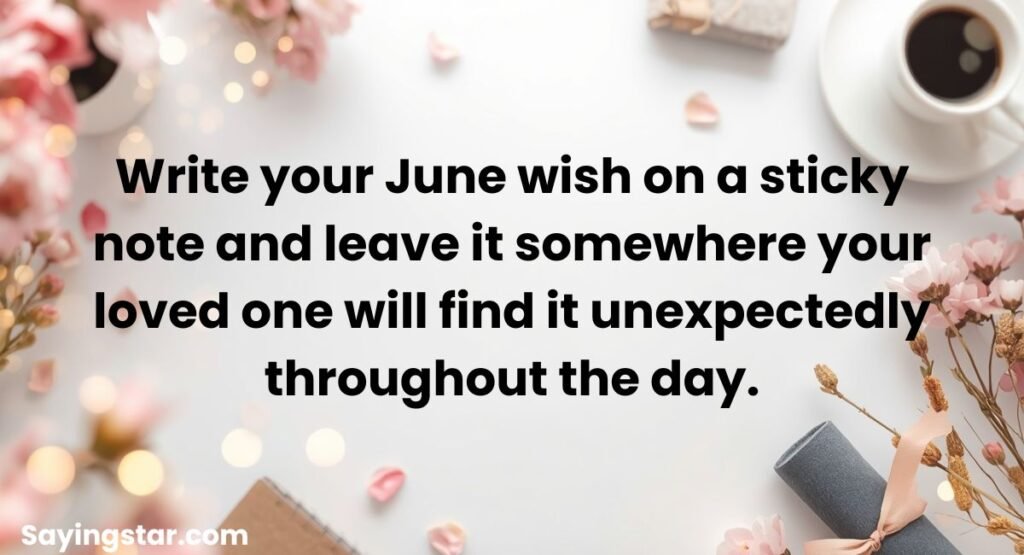 Creative Ways to Send June New Month Wishes