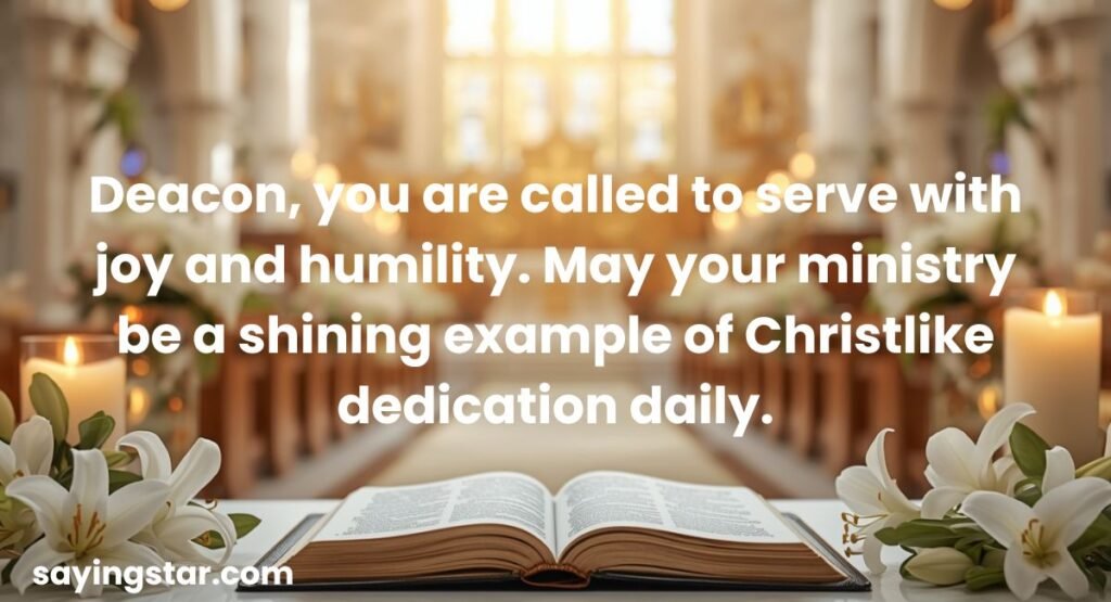 Deacon And Pastor Ordination Message