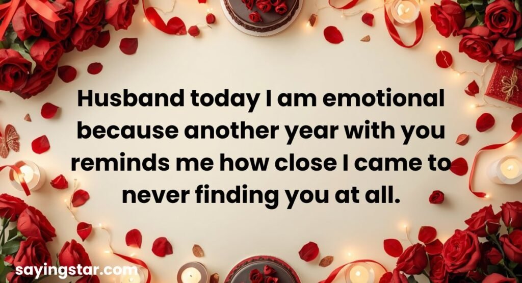 Emotional Birthday Messages for My Soulmate Husband