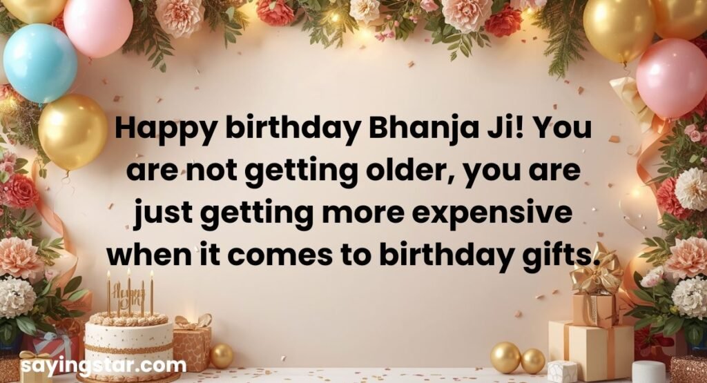 Funny Birthday Wishes for Bhanja