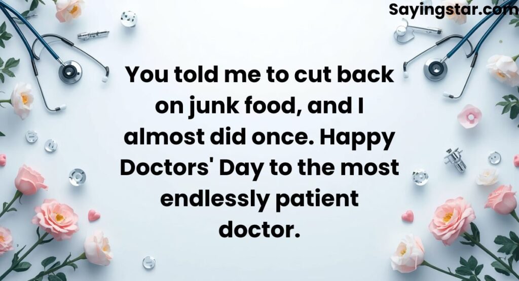 Funny Doctors Day Wishes
