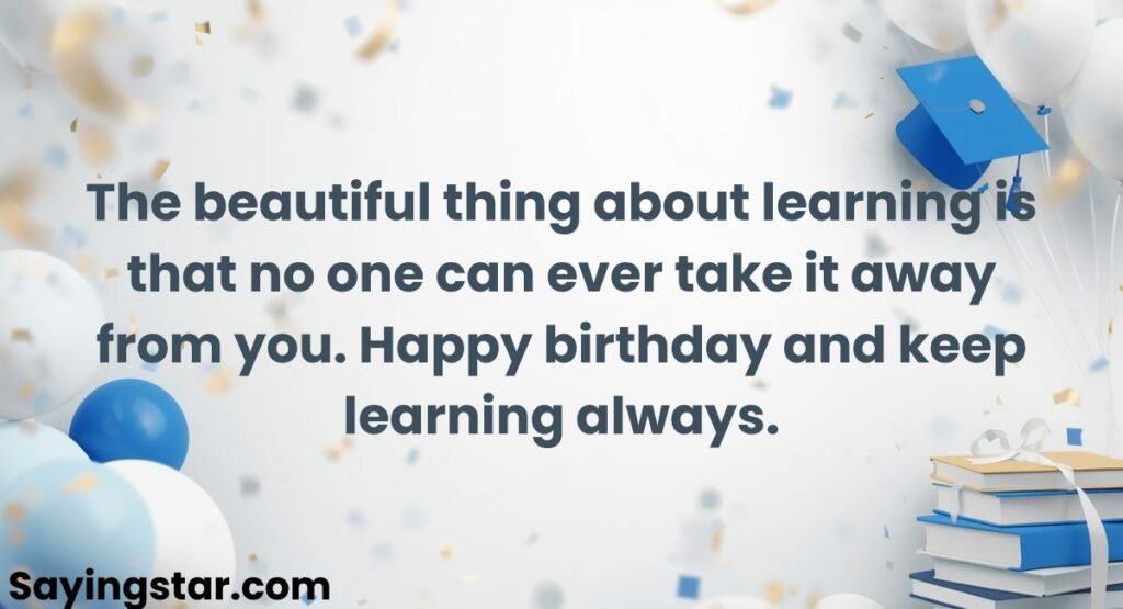 Happy Birthday Quotes for Students