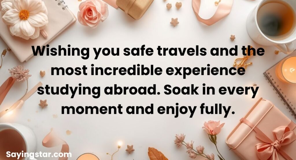 Happy Journey Wishes for Students Going Abroad