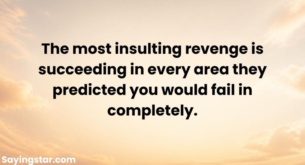 Insulting Revenge Quotes