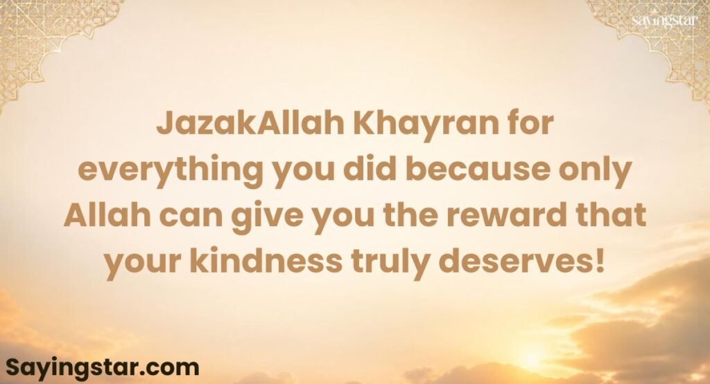 Islamic Appreciation Message to Someone