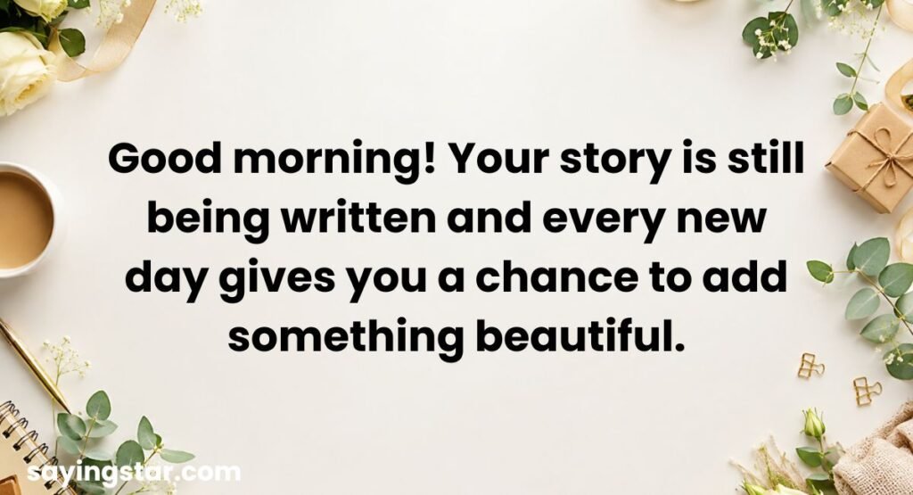 Meaningful Encouragement African American Good Morning Quotes