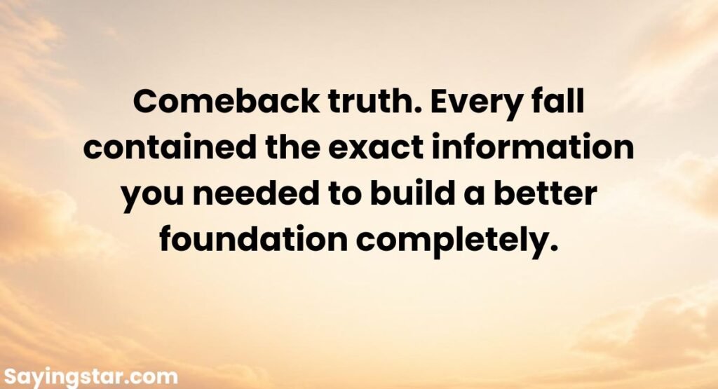 Motivational Comeback Quotes