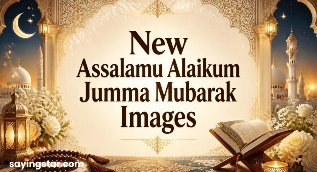 New Assalamu Alaikum Jumma Mubarak Images