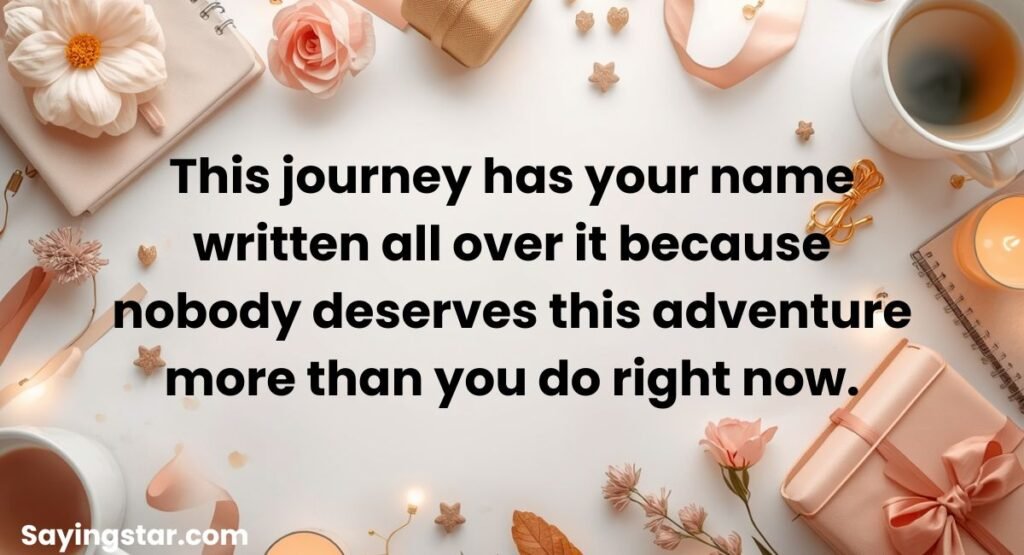 Personalized Happy Journey Wishes Make It Special