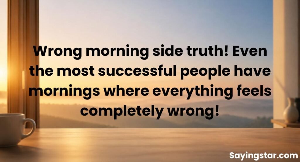 Quotes For When You Woke Up On The Wrong Side Of The Bed