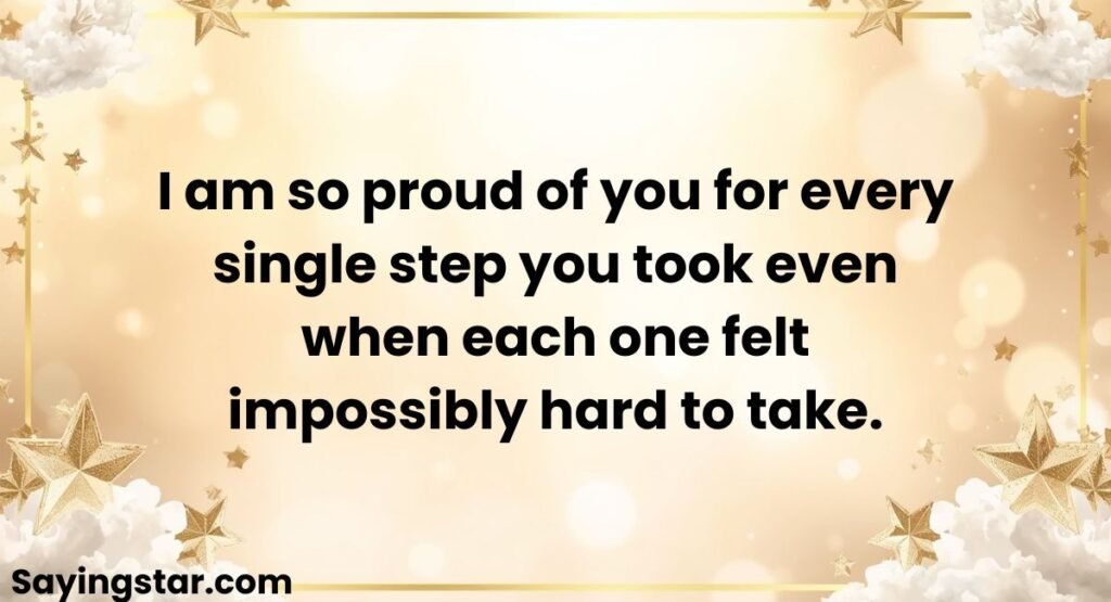 Short I Am So Proud Of You Quotes
