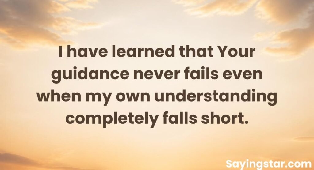 Thank You Lord Quotes for Protection and Guidance