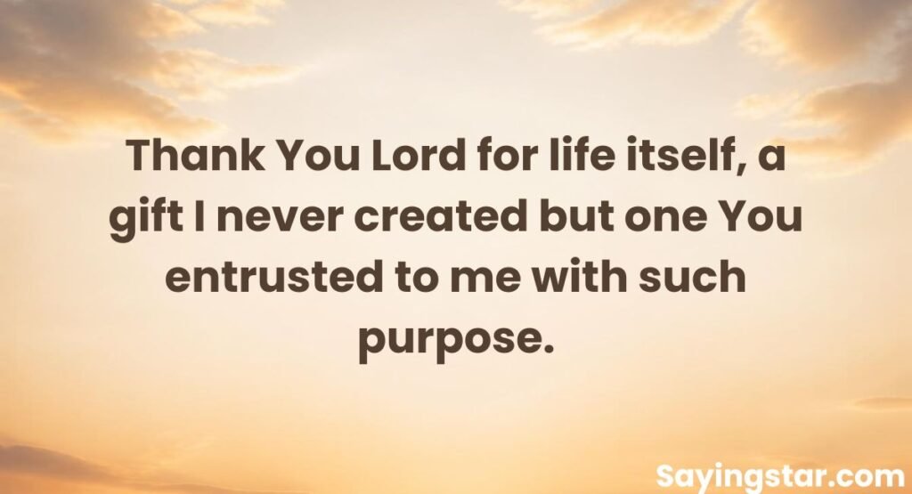 Thank You Lord Quotes for Waking Up and a New Morning