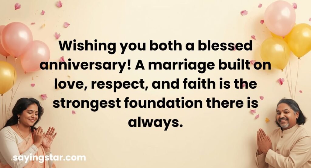 Traditional Anniversary Wishes for Sister and Jiju