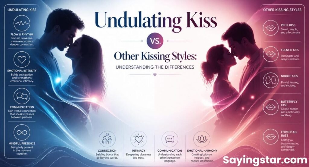 Undulating Kiss vs. Other Kissing Styles: Understanding the Differences