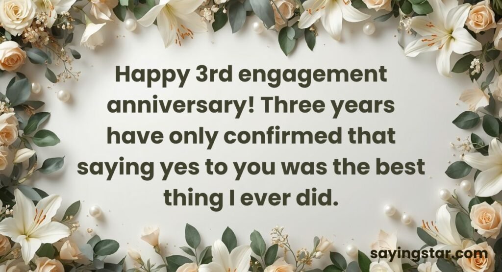 3 Engagement Anniversary Wishes For Husband