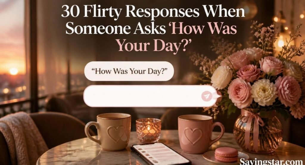 30 Flirty Responses When Someone Asks "How Was Your Day?"