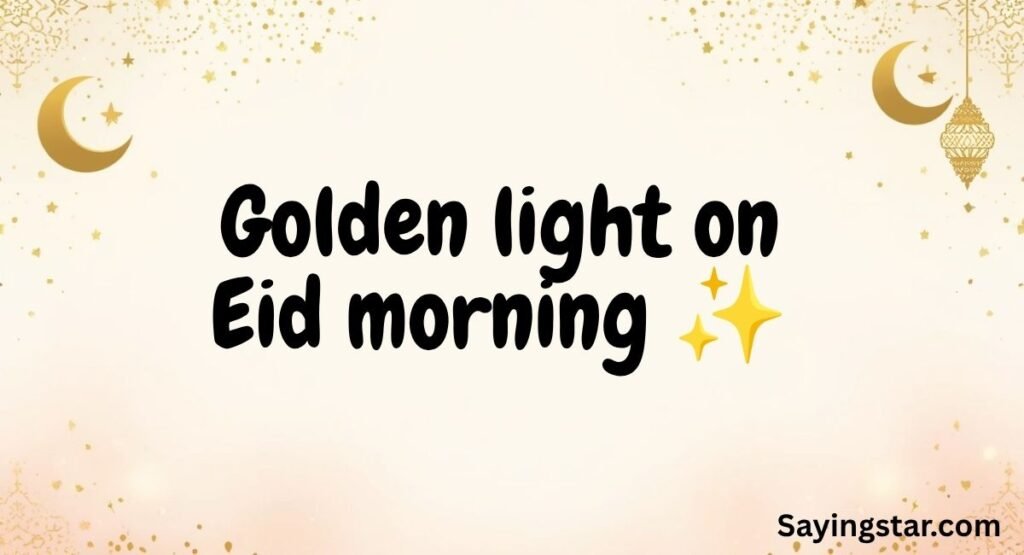 Aesthetic Eid Captions