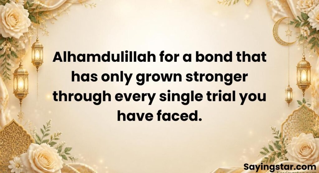 Alhamdulillah Wedding Anniversary Wishes