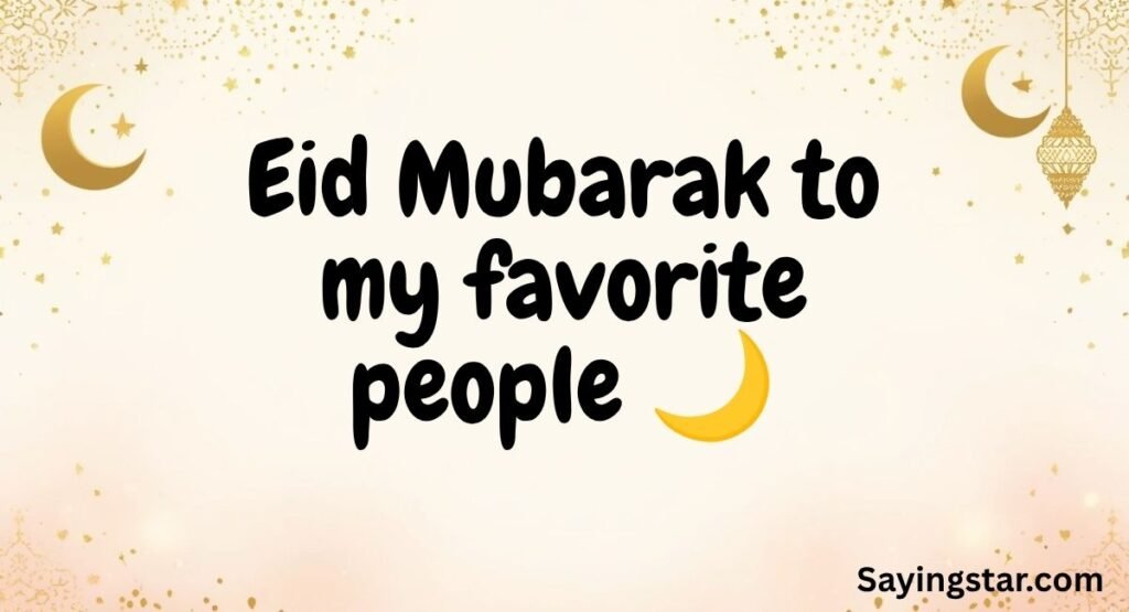 Best Short Eid Captions for Instagram