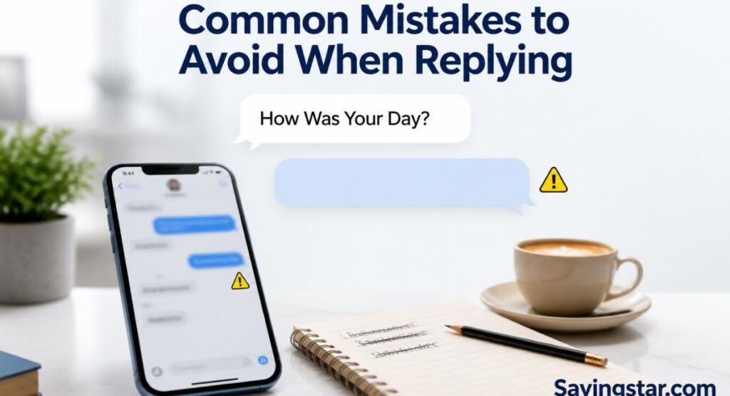 Common Mistakes to Avoid When Replying
