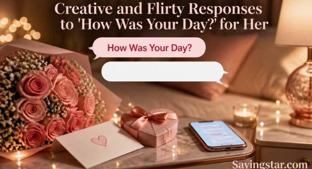 Creative and Flirty Responses to "How Was Your Day?" for Her