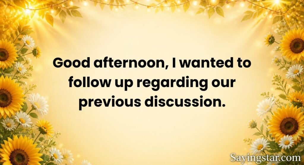 Creative Ways To Say Good Afternoon in an Email