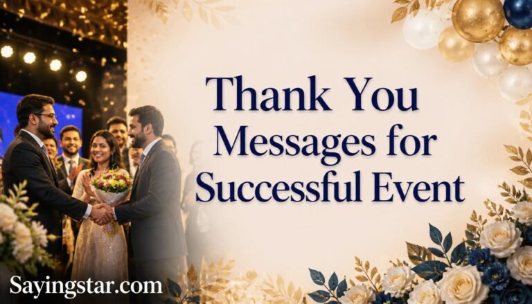 450+ Thank You Messages for Successful Event
