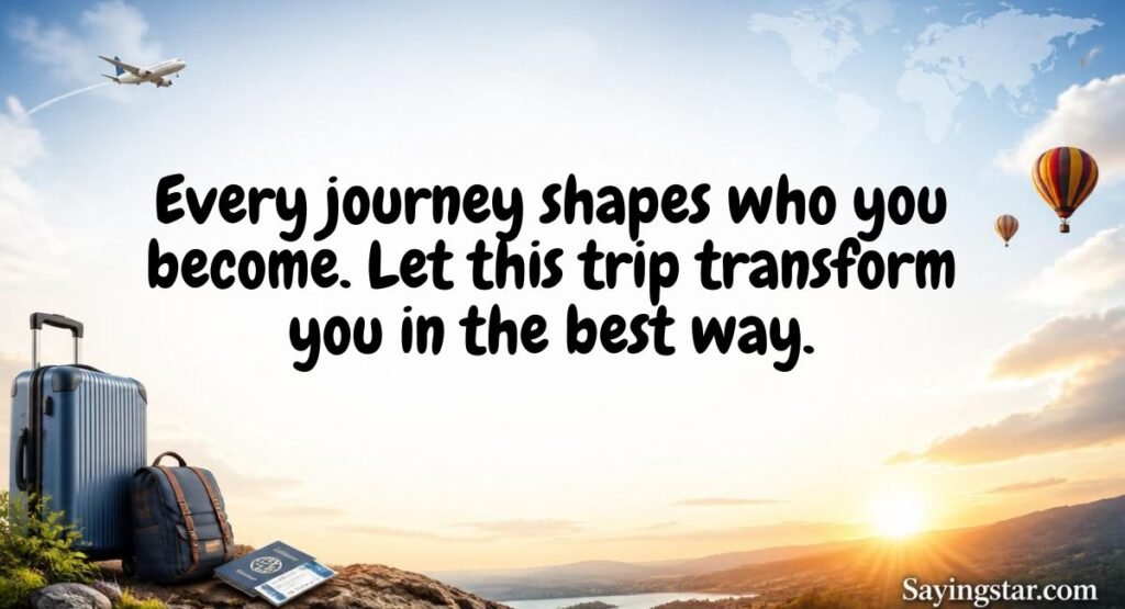 Inspirational and Motivational Happy Journey Wishes