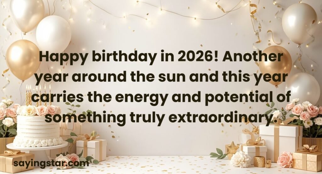 Inspirational Birthday Wishes for 2026