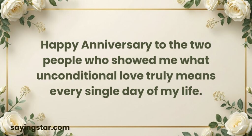 Marriage Anniversary Wishes for Mummy Papa in English