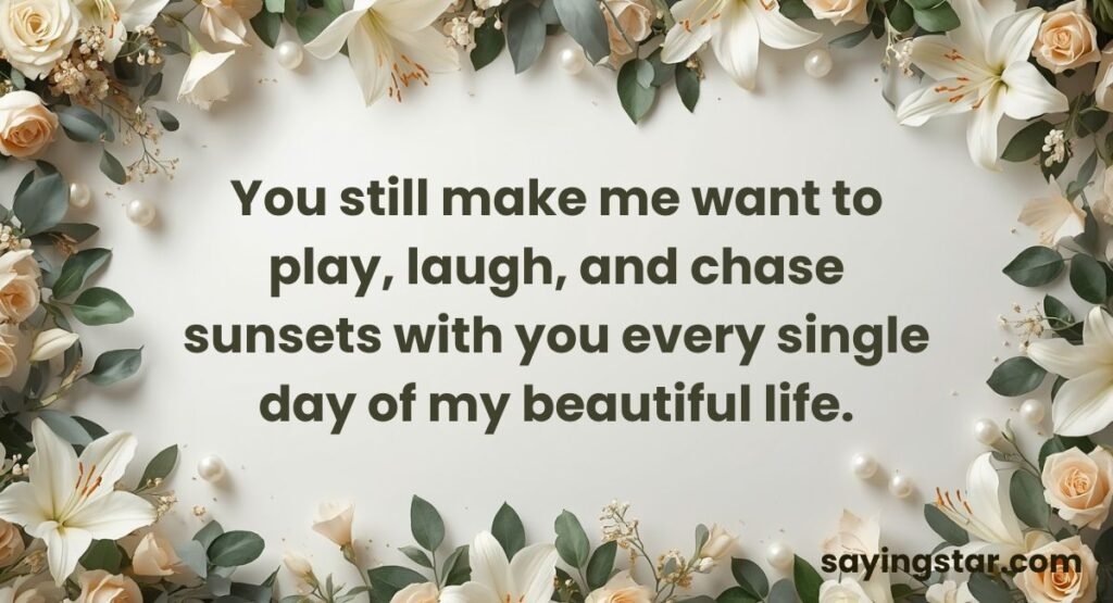 Playful Engagement Anniversary Wishes To Husband