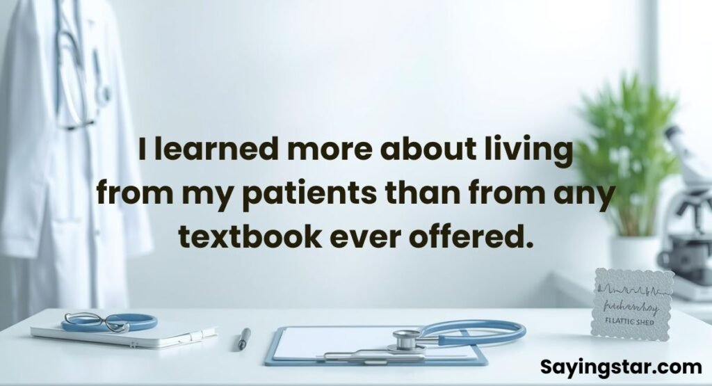 Proud To Be A Doctor Quotes About Life