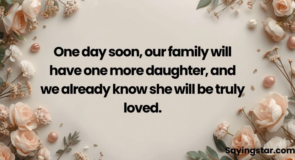 Short Future Daughter-in-Law Quotes