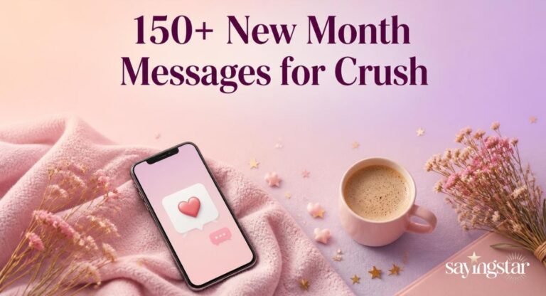 150+ Happy New Month Messages for Crush (Romantic, Flirty & Short Texts)
