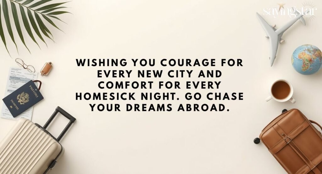 Best Wishes For Travelling Abroad