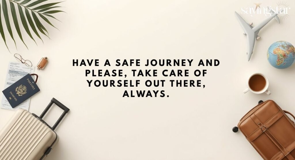 Have a Safe Journey and Take Care