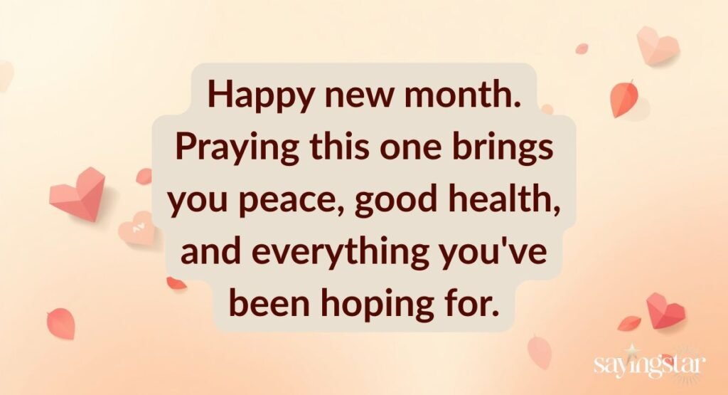 New Month Prayers & Blessings for Crush